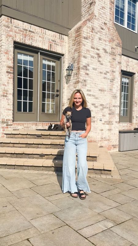The best denim pants for your summertime.  The are thin material and super breathable. Perfect summer blue jeans 🙌

#LTKVideo #LTKStyleTip #LTKBeauty
