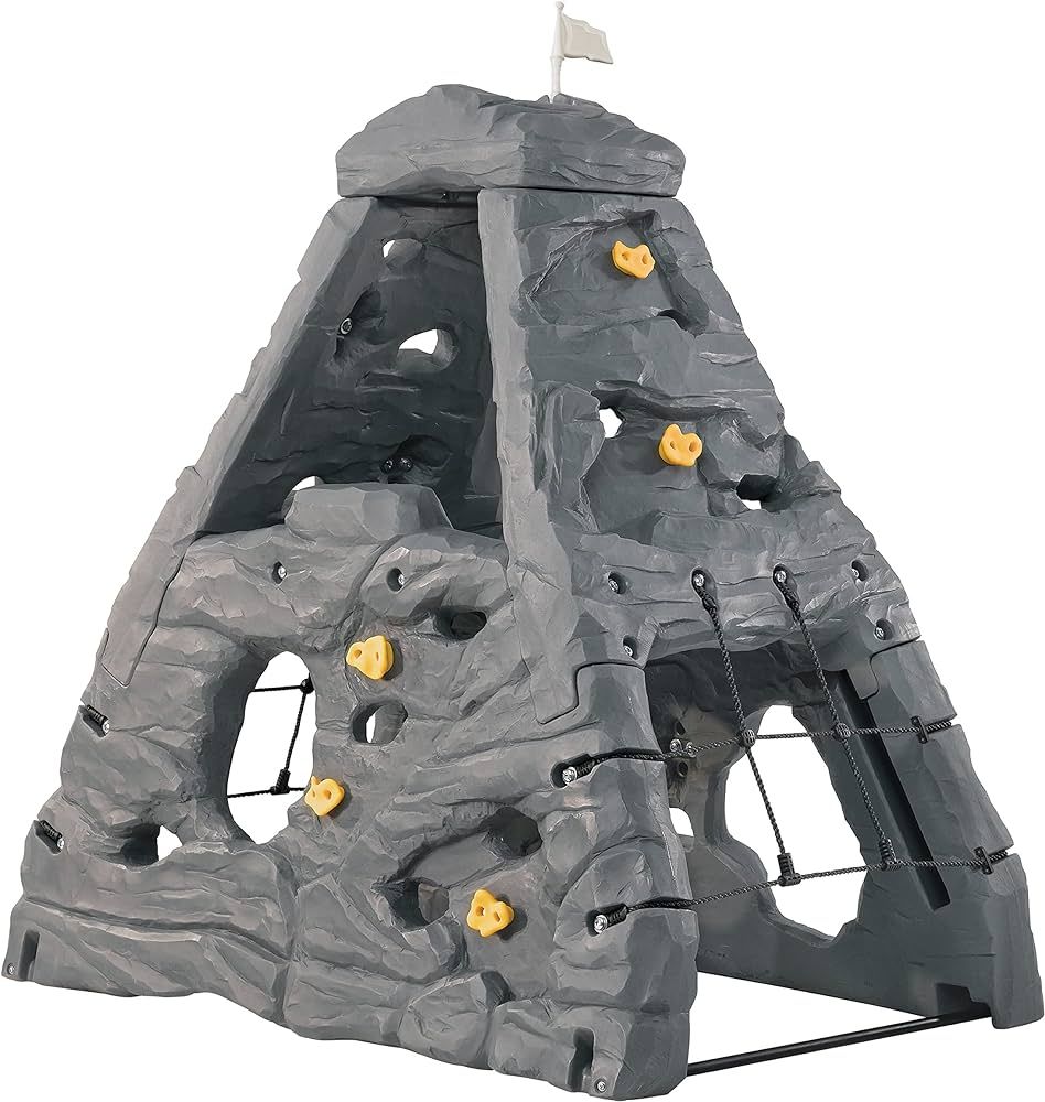 Step2 Skyward Summit Climber – Authentic Kids Playset Rock Climbing Wall with Four Unique Climb... | Amazon (US)