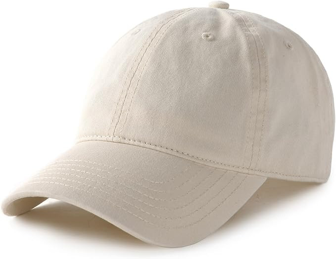 FURTALK Unisex Vintage Washed Unstructured Baseball Cap Washed Cotton Adjustable Dad Hat | Amazon (US)