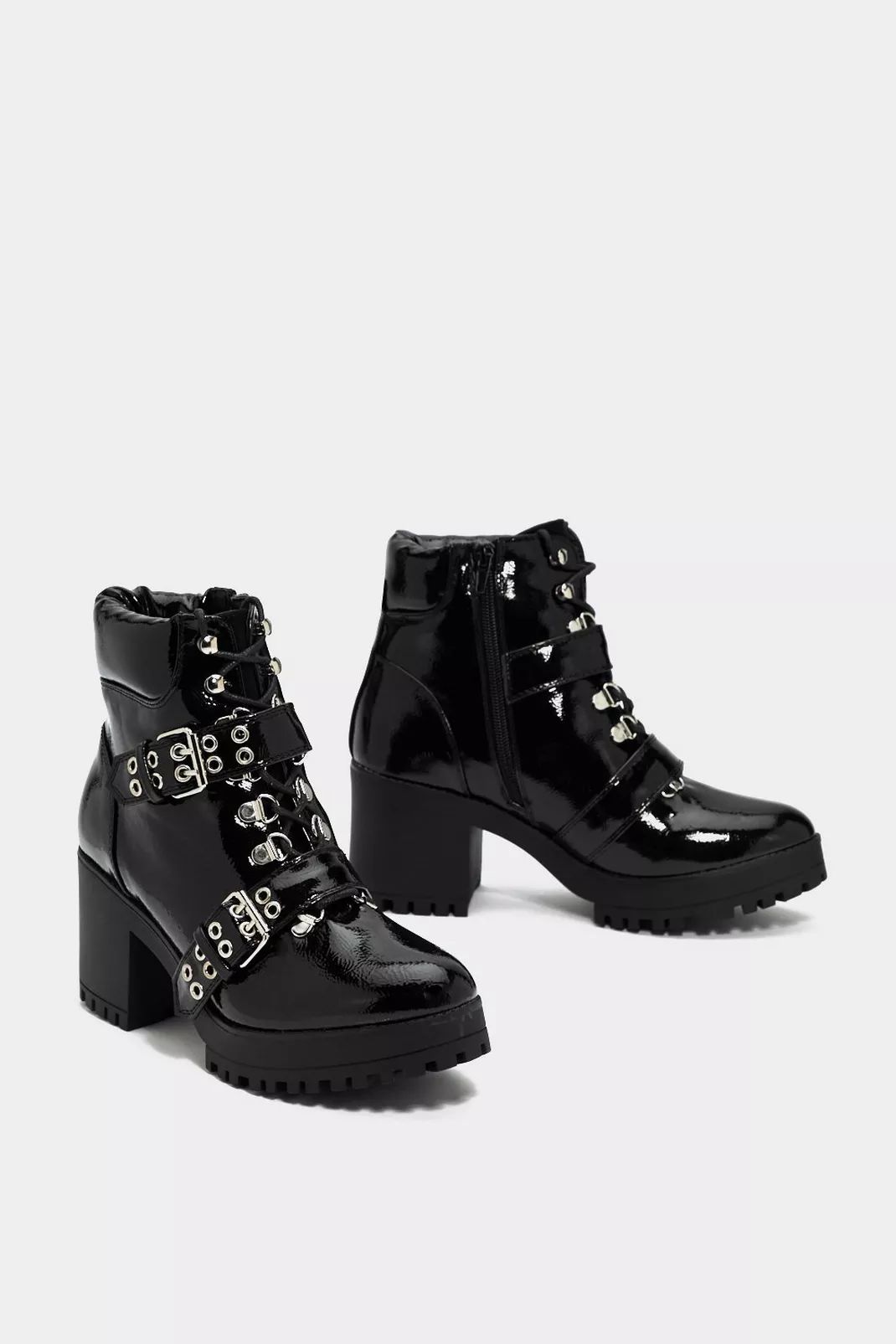 Eyelet Will Survive Chunky Boot | Nasty Gal (US)