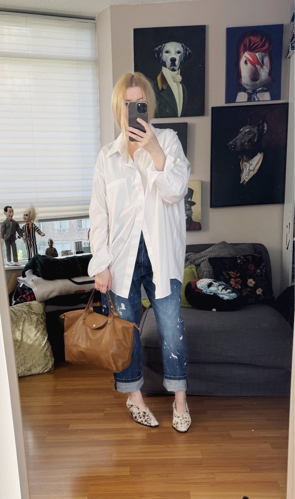 All caught up from last week now. 
Shirt and bag are preloved.

#LTKcanada #LTKjeans #LTKsummer
