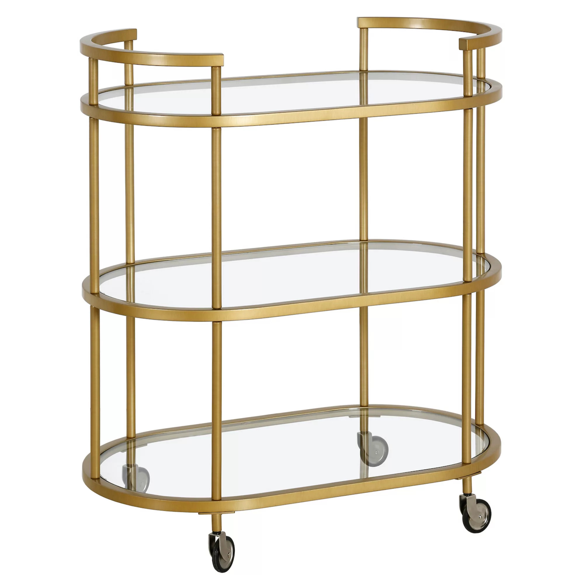Finley & Sloane Leif Oval Bar Cart | Kohl's