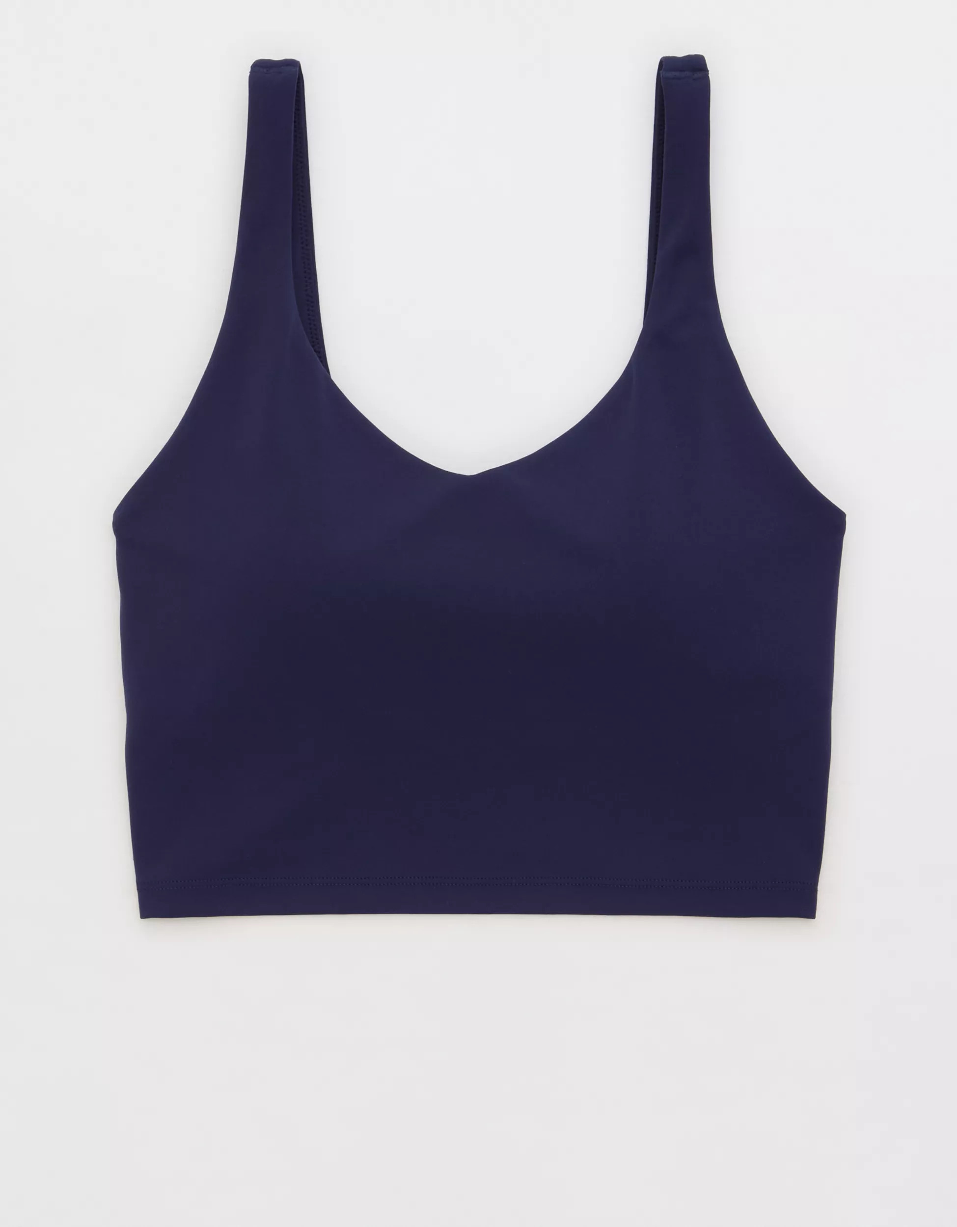OFFLINE By Aerie Real Me Low Key Longline Sports Bra | American Eagle Outfitters (US & CA)