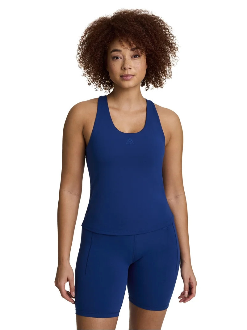 Reebok Women's Medium Impact Move Bra Tank with Removable Cups, Sizes XS-4X | Walmart (US)