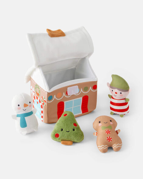 Christmas Gingerbread House Plush Toy Set | Carter's Inc