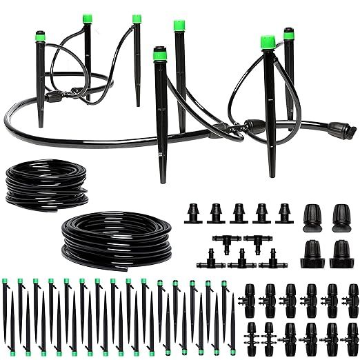 CARPATHEN Drip Irrigation System - Adjustable Premium Irrigation System for Garden, Raised Beds -... | Amazon (US)