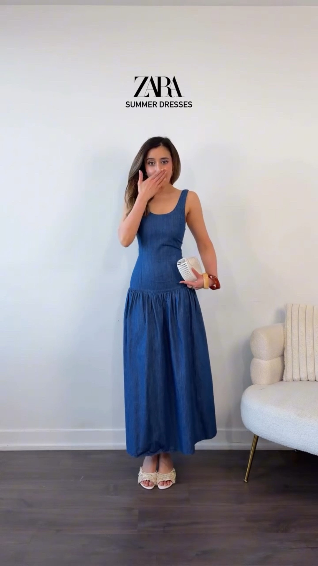 Zara New Dresses ✨🌸 The first gold dress is STUNNING! The denim dress WOW! The fit is perfection! The fringe dress is GORGEOUS! The blue polka dot DIVINE for summer vacations. I am wearing size XS

#tryonhaul #dresses

#LTKsummer #LTKtravel #LTKstyletip