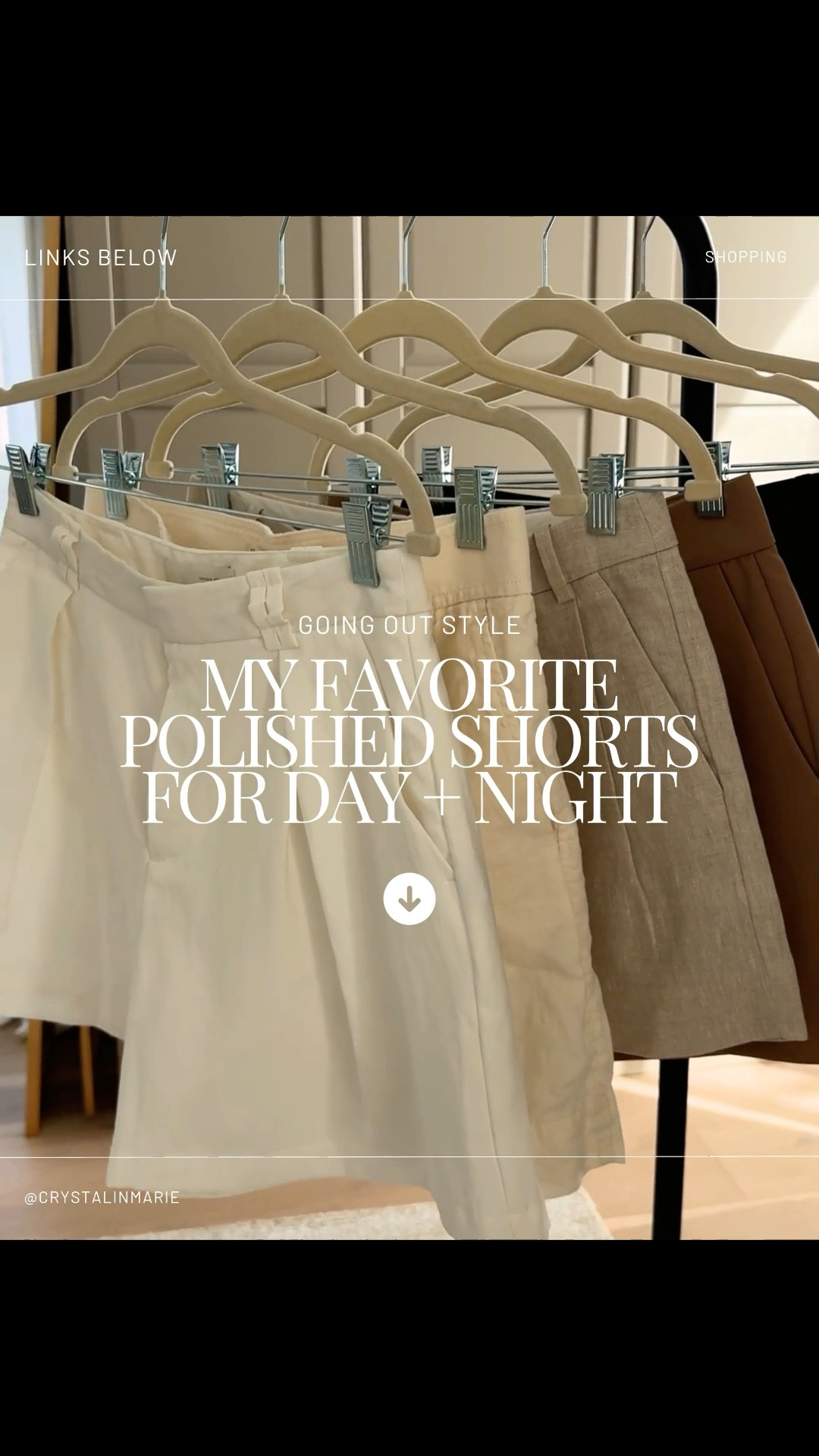 Polished shorts that can take you from day to night