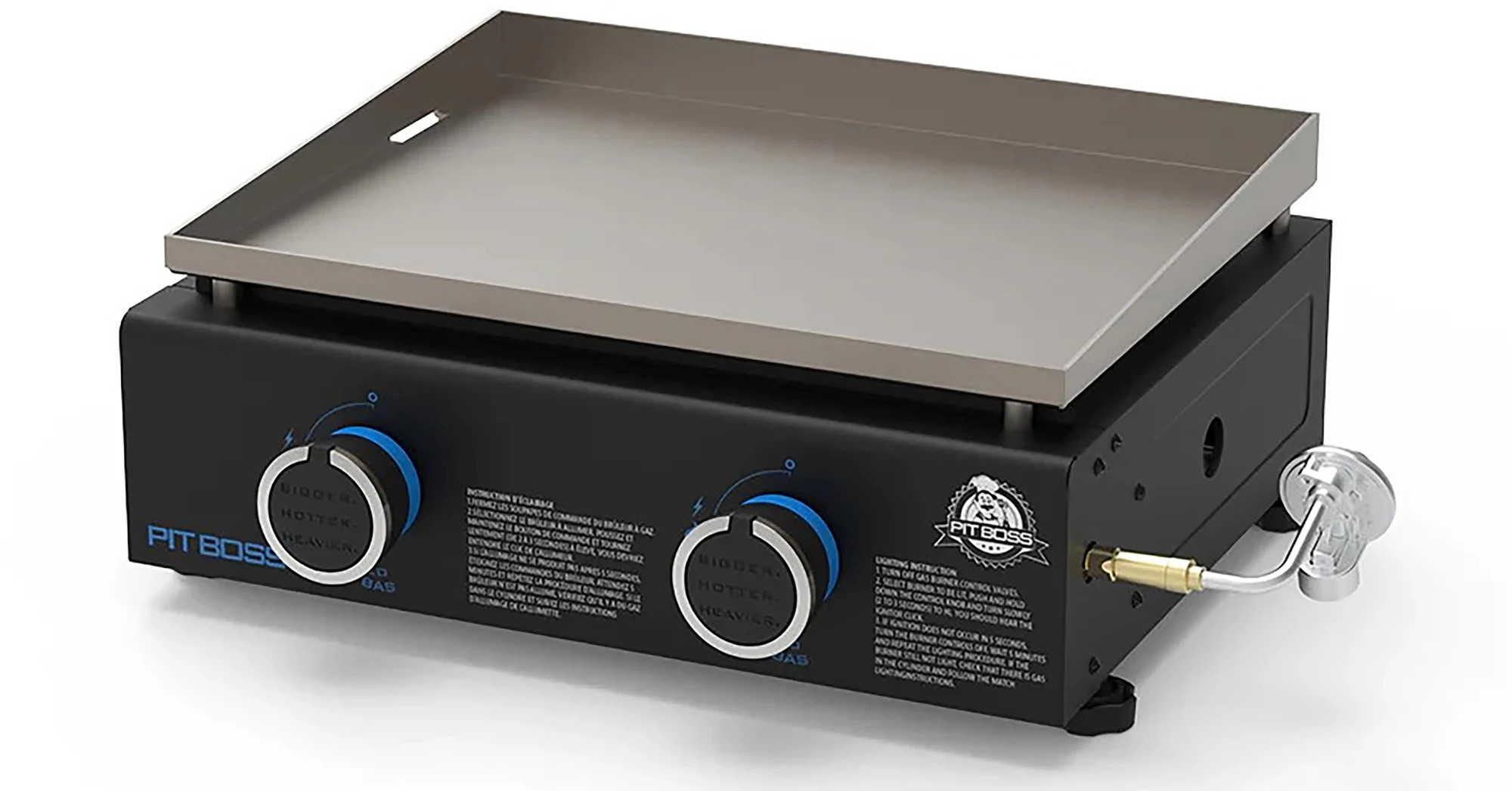 Pit Boss 2-Burner Tabletop Griddle, Black | DICK'S Sporting Goods