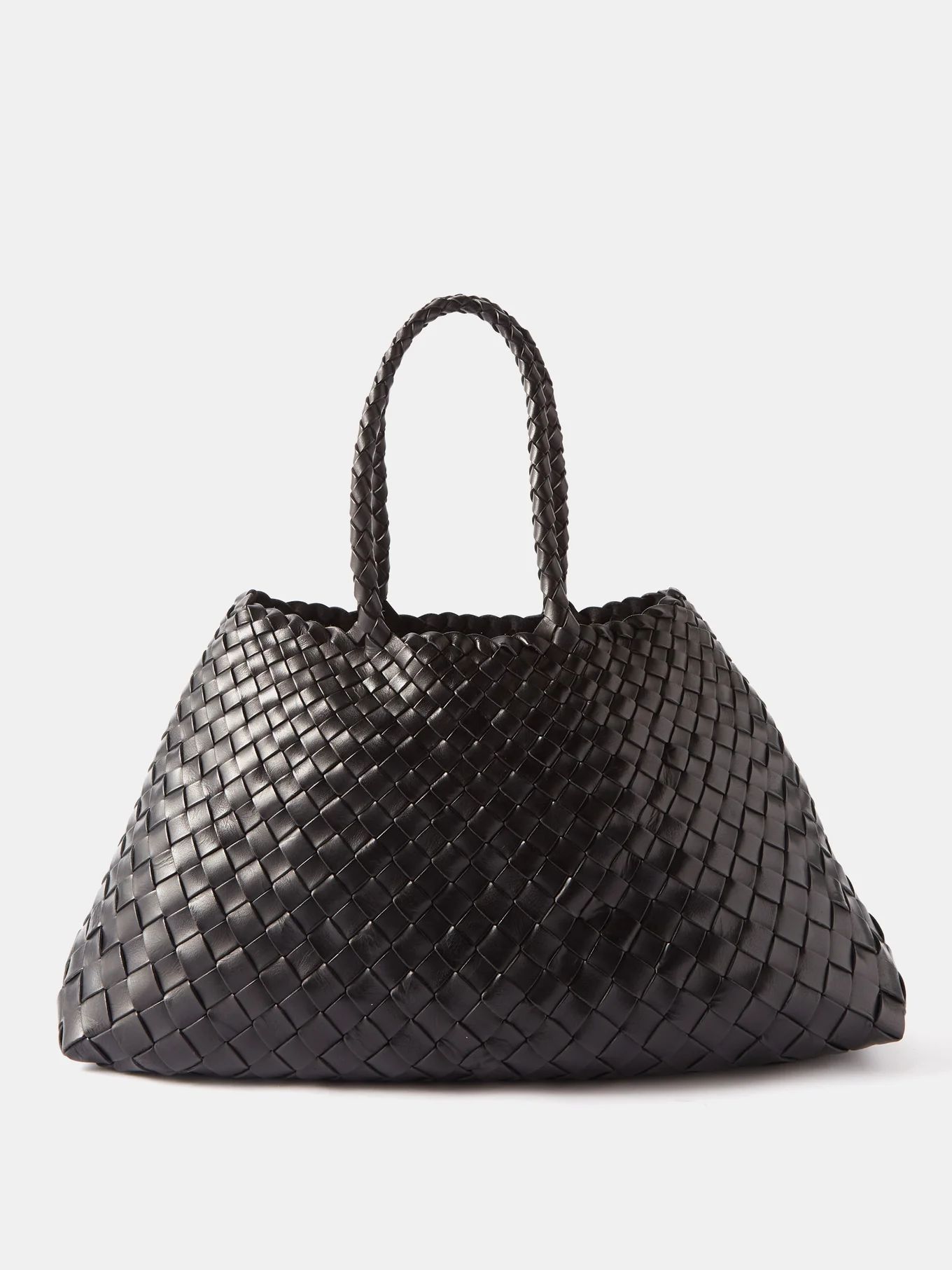 Santa Croce large woven-leather basket bag | Dragon Diffusion | Matches (US)