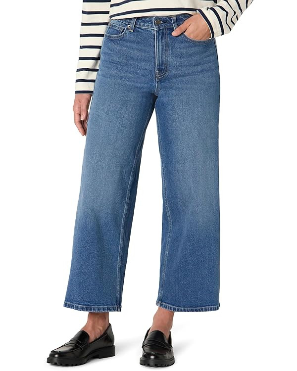 Amazon Essentials Women's High-Rise Wide Leg Jean | Amazon (US)