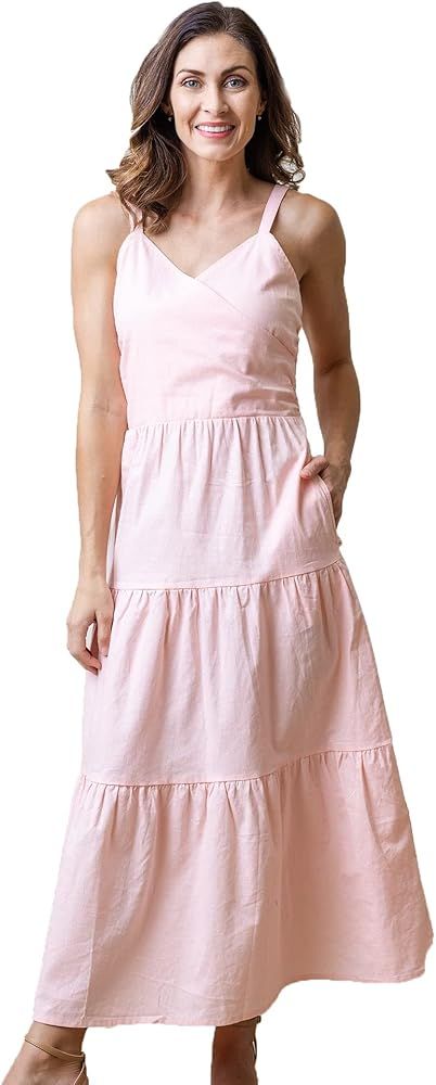 Hope & Henry Women's Sleeveless Organic Cotton Summer Dress | Amazon (US)