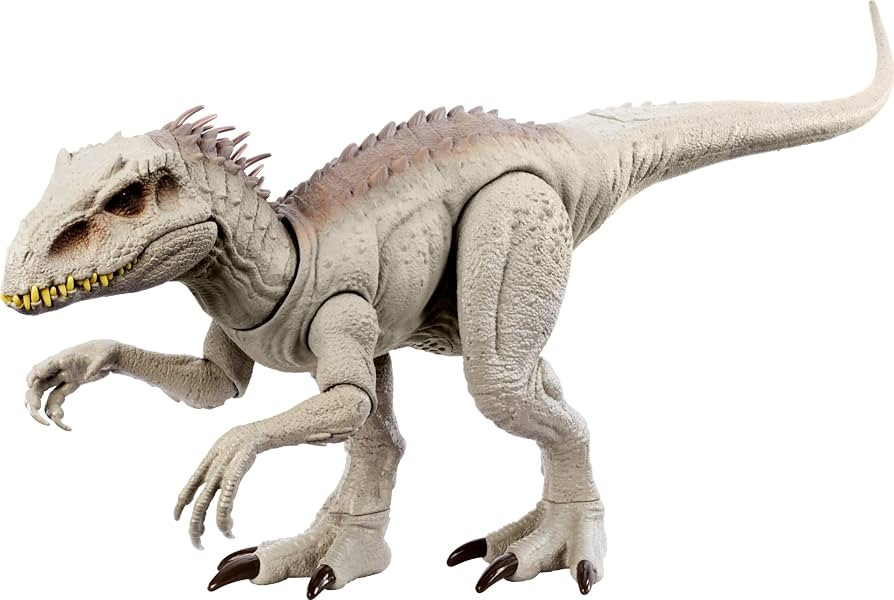 Mattel Jurassic World Indominus Rex Dinosaur Toy with Lights, Sounds & Motion, Camouflage 'n Batt... | Amazon (US)