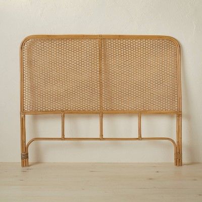 Queen Anza Woven Rattan Headboard - Opalhouse&#8482; designed with Jungalow&#8482; | Target