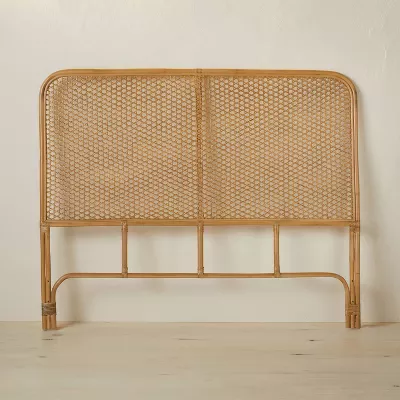 Target hot sale rattan headboard