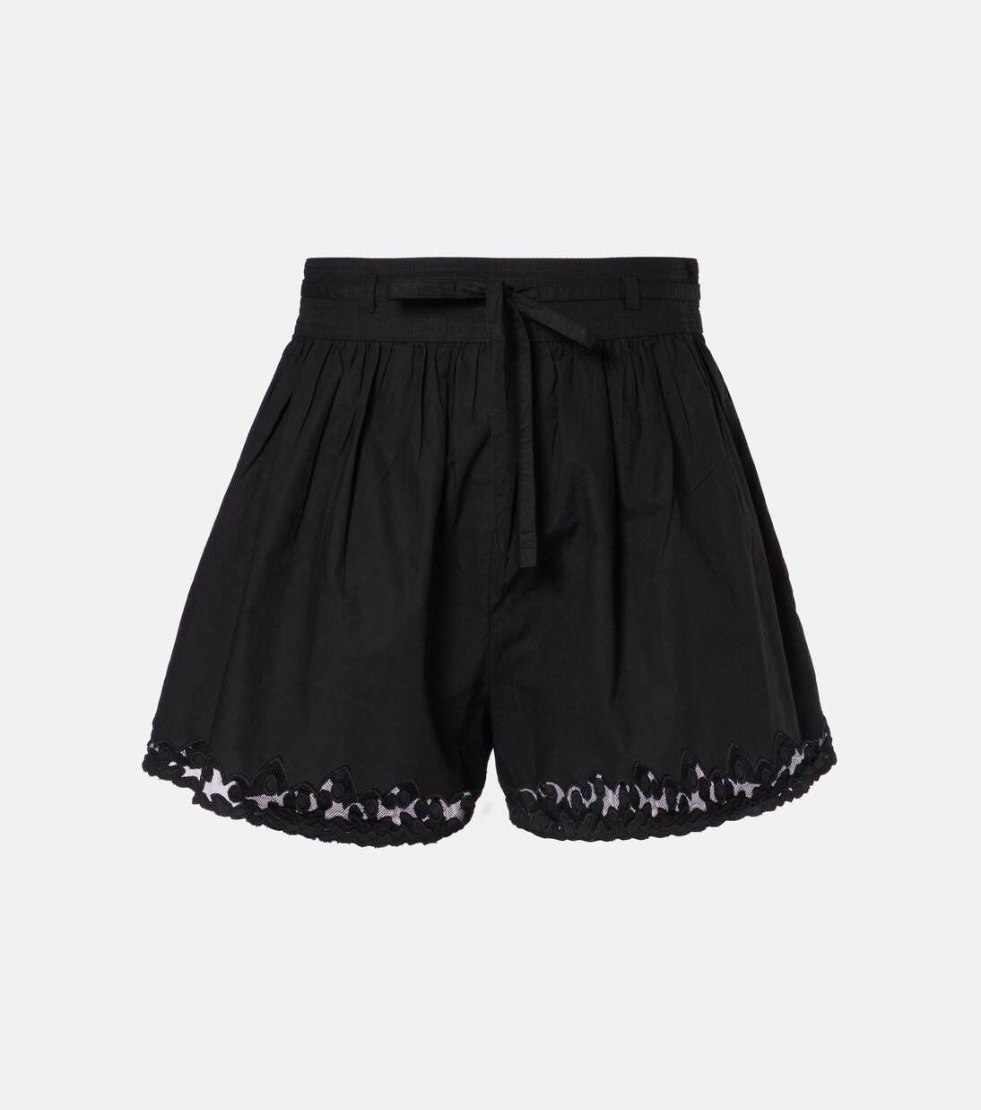 Elowen embroidered cotton poplin shorts | Mytheresa (US/CA)
