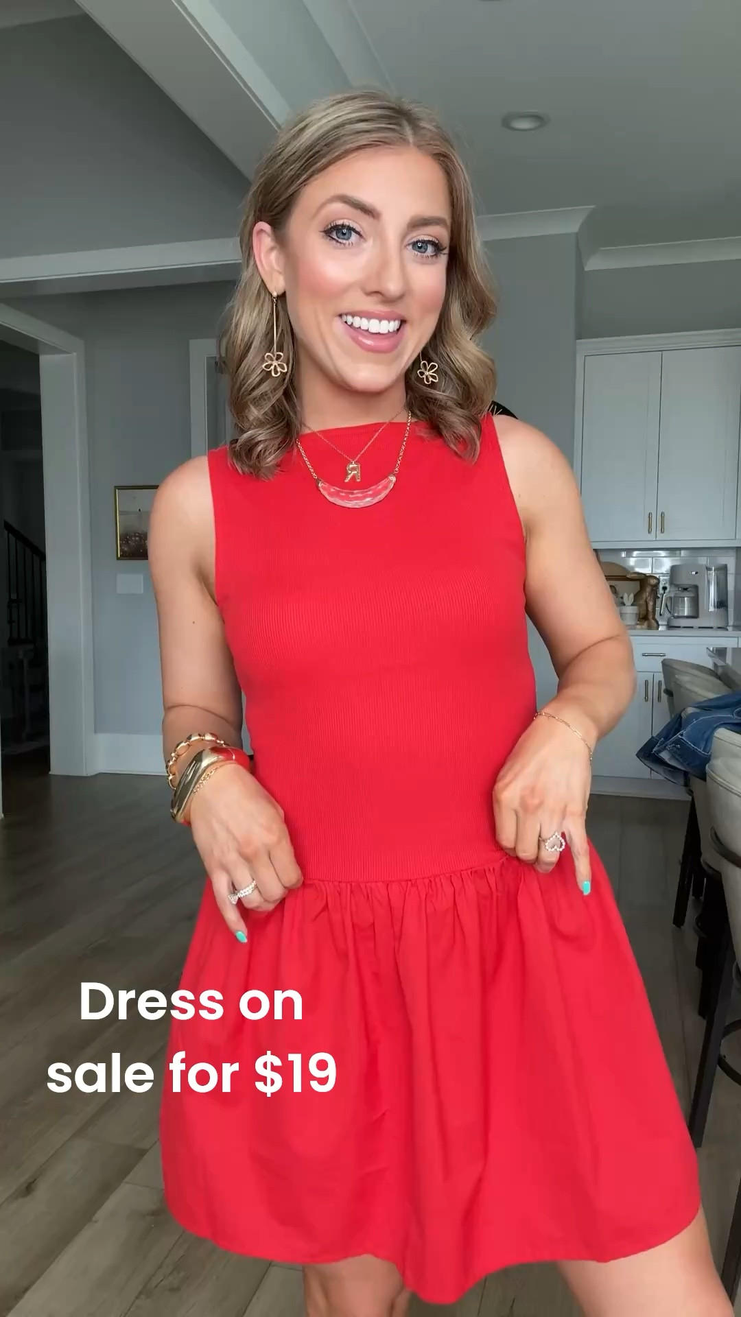 The easiest throw-on-and-go dress ❤️ this Old Navy red mini is so flattering with the cinched waist + flowy skirt and it’s PERFECT for spring & summer days. On sale for $19. I love it styled solo with sandals or layered with a denim jacket for an everyday mom look. Such a good staple and it’s on sale 🙌

#oldnavystyle #oldnavydress #springdress #summeroutfitideas #casualoutfits #momstyle #affordablefashion #everydaystyle #easyoutfit #salealert #redress #denimjacketoutfit #springstyle

#LTKootd #LTKSaleAlert #LTKPetite
