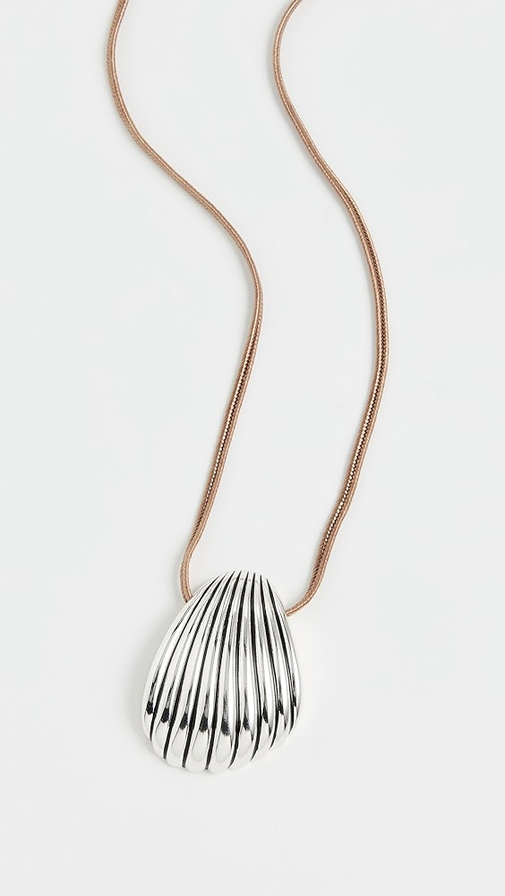 Silver Shell Adjustable Necklace | Shopbop