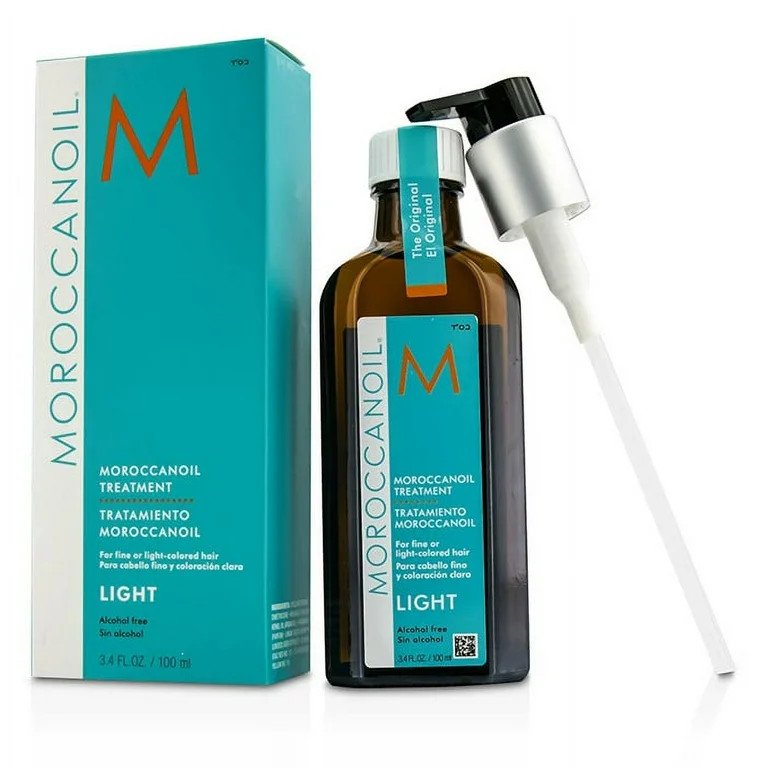 Moroccanoil Treatment - Light (For Fine or Light-Colored Hair)-100ml/3.4oz | Walmart (US)