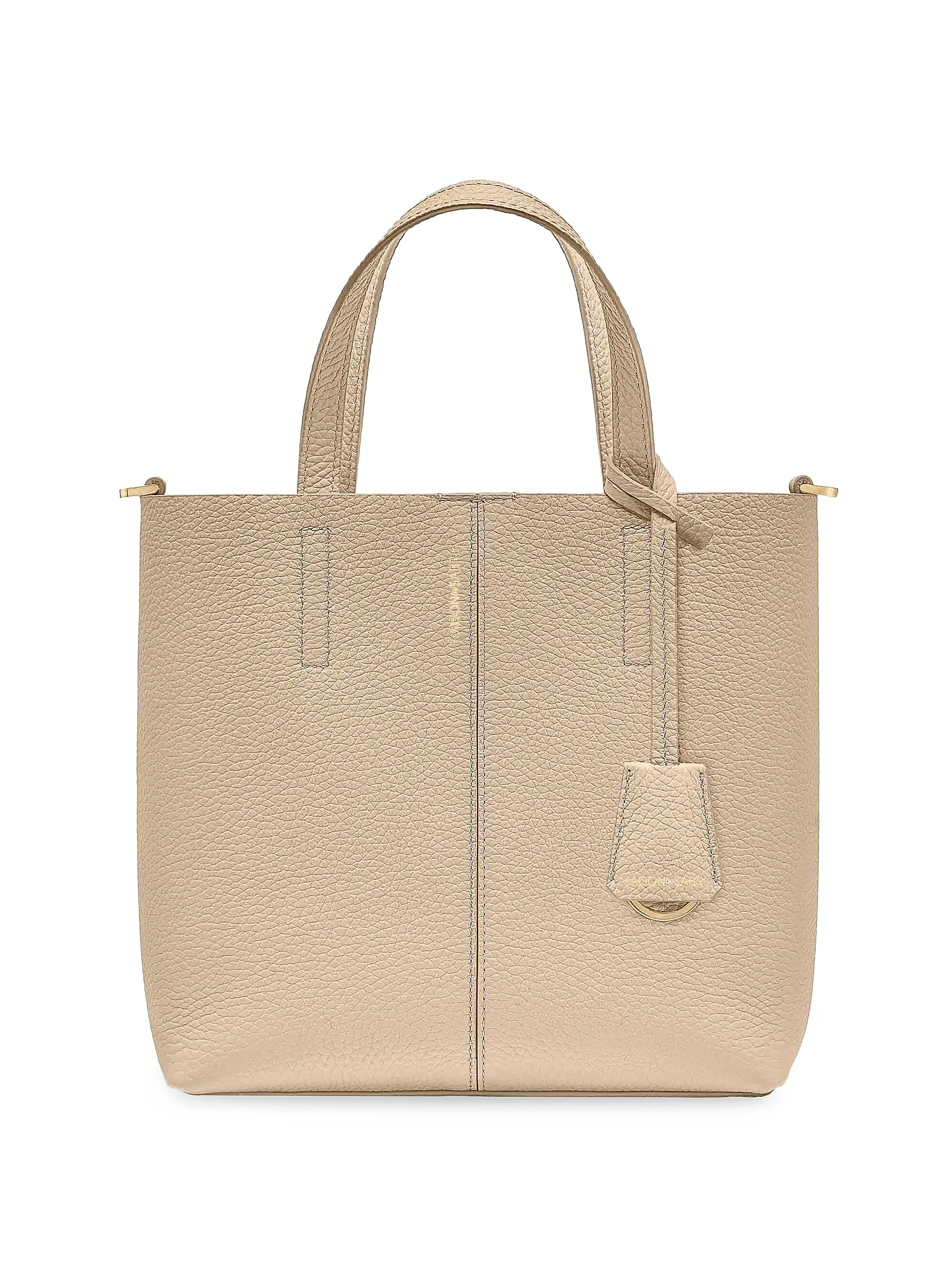 Maison de Sabre Small Leather Soft Tote Bag | Saks Fifth Avenue | Saks Fifth Avenue