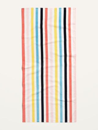 Printed Terry-Cloth Beach Towel | Old Navy (US)