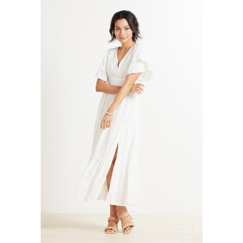 LINE AND DOT Skylar Midi Dress | EVEREVE | Evereve