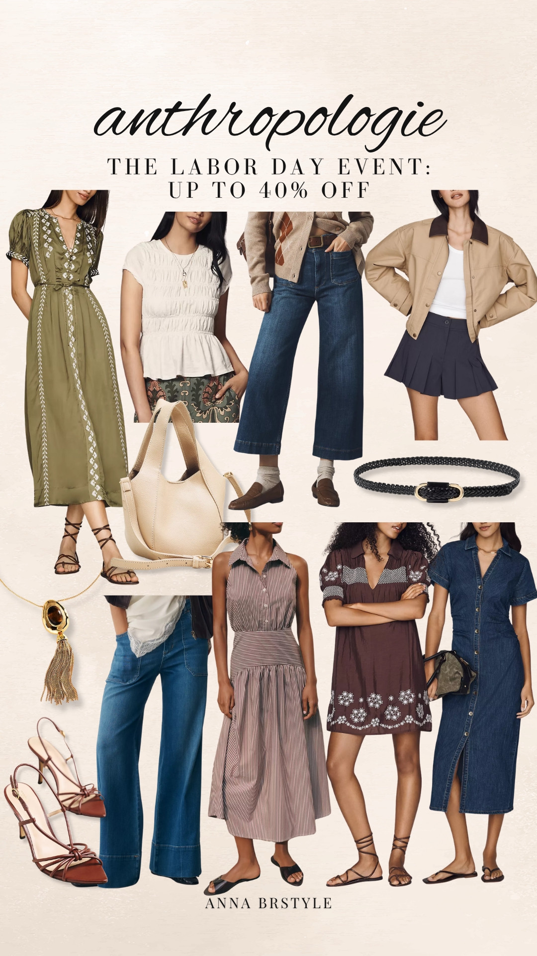 Anthropologie’s Labor Day Event is SO good right now! Up to 40% off some of the prettiest fall pieces, from dresses and denim to jackets, shoes, and accessories.

Anthropologie sale, Anthropologie fall finds, fall fashion, fall dresses, fall denim, women’s jackets, fall shoes, fall accessories, transitional outfits, women’s fall style, annabrstyle

#LTKootd #LTKSaleAlert #LTKSeasonal