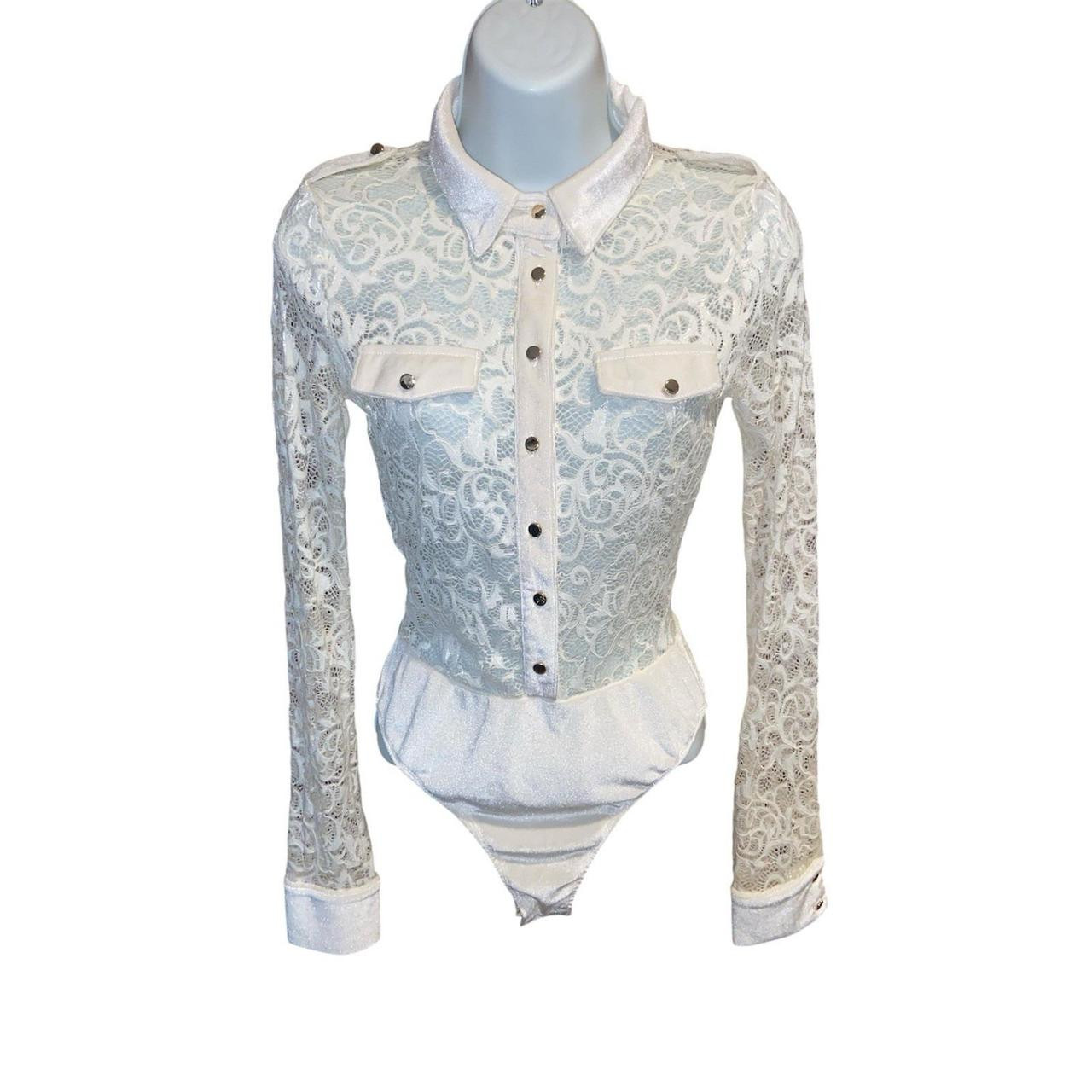 Nordstrom Women's Bodysuit - Cream - 30A | Depop US