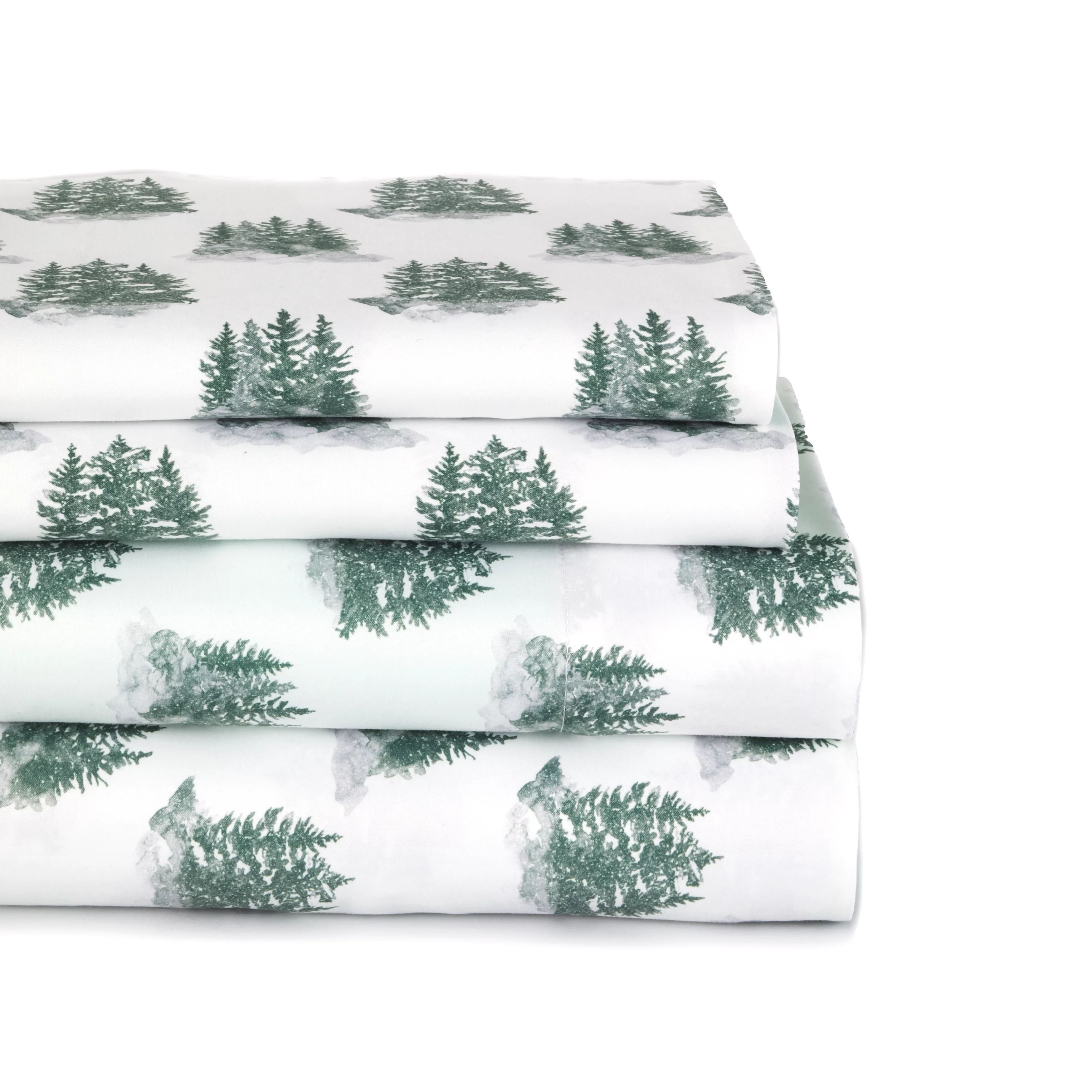 Home For The Holidays Bed Sheet Set with Pillowcases - Full - 4 Pieces - Walmart.com | Walmart (US)
