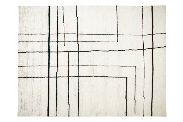 Pencil
                        
                          Hand-knotted Shag Rug | Revival Rugs 