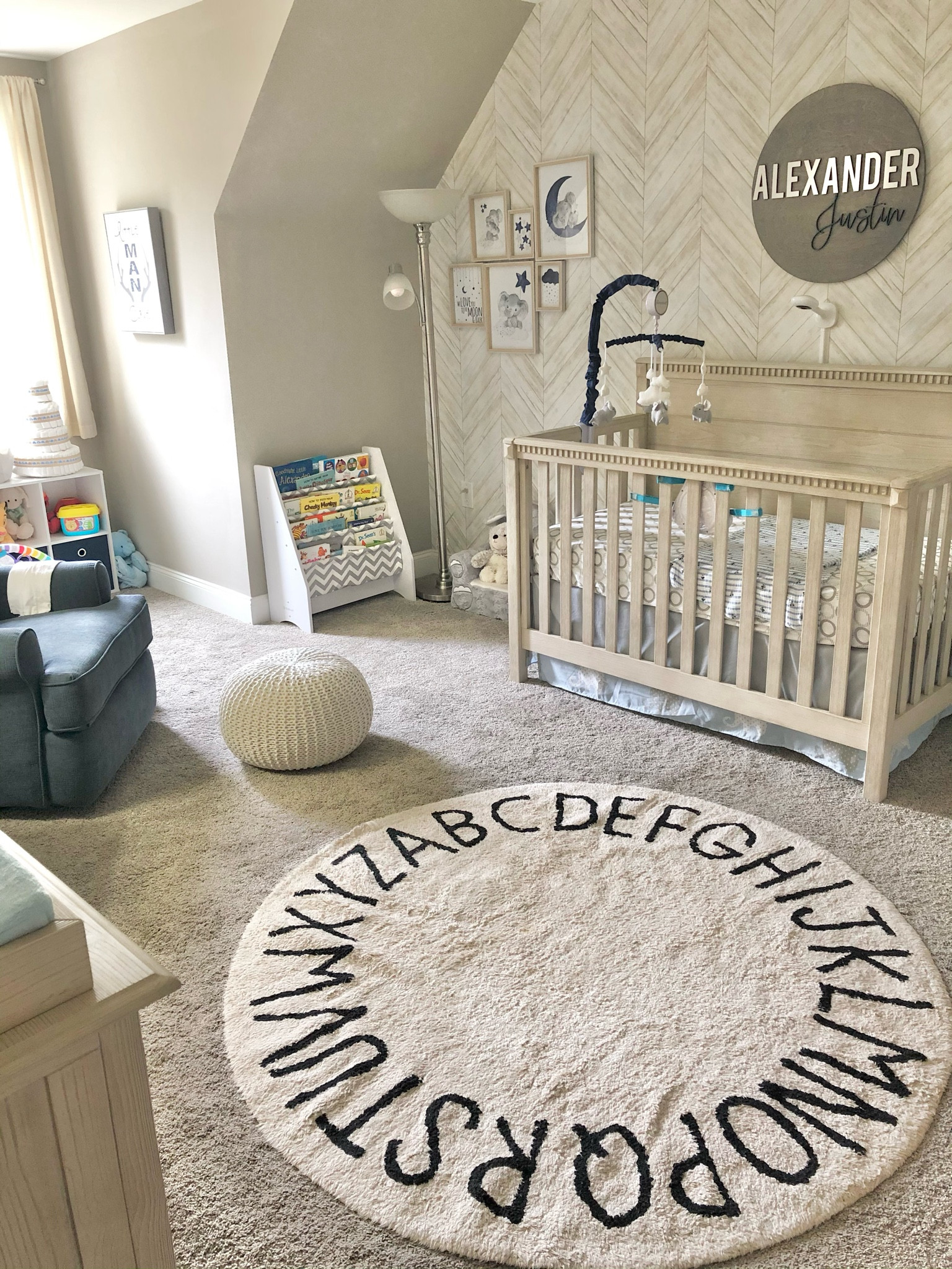 Baby Boy Nursery! 💙 

Baby boy nursery, baby blue elephants, boy nursery, nursery theme ideas, nursery ideas, baby boy room, baby furniture, baby room rug, alphabet rug, baby bookshelf, cute nursery ideas, pottery barn kids, Lorena canals rug, nursery rocker, nursery furniture 

#LTKfamily #LTKbump #LTKbaby