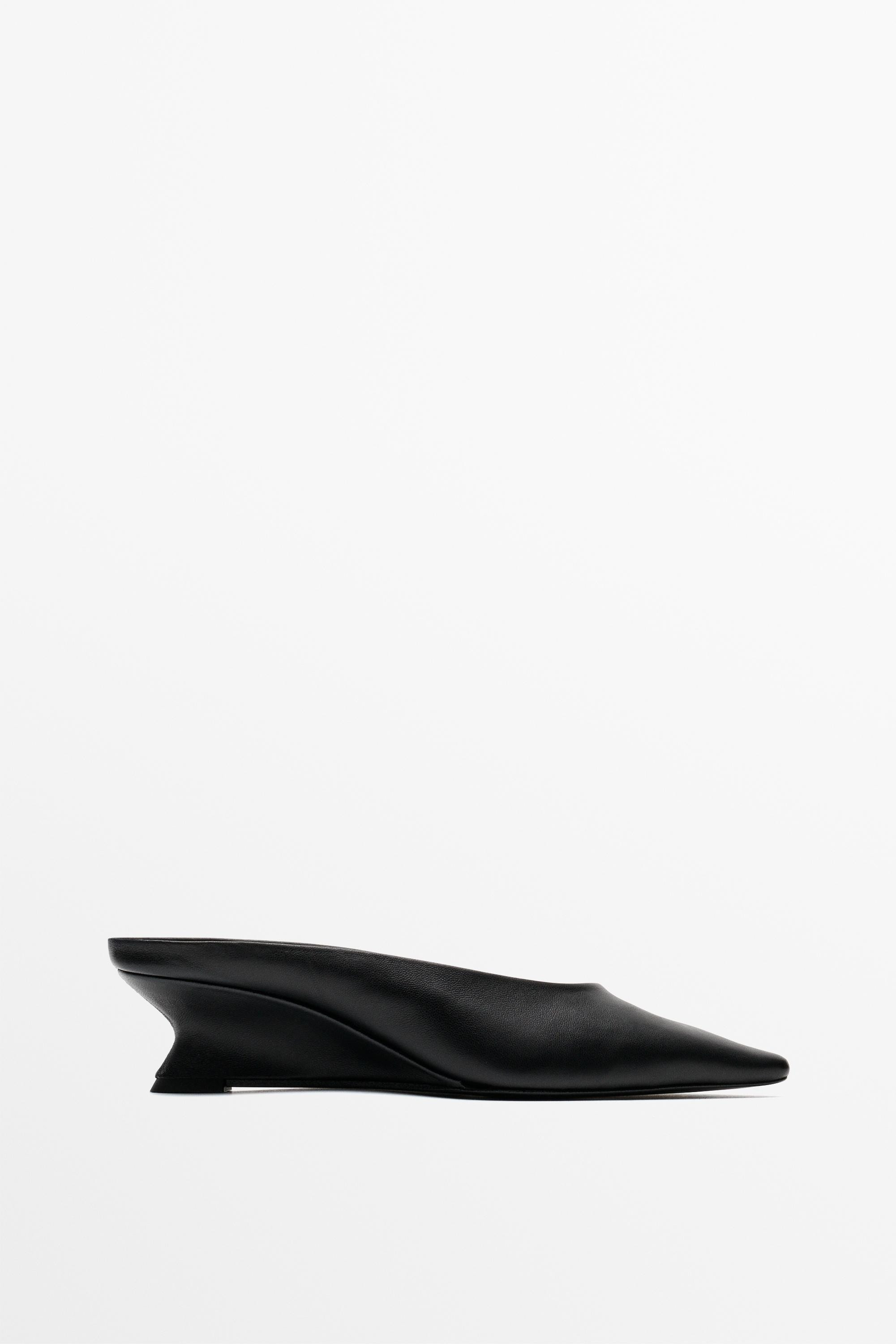 Wedge heel mule | Massimo Dutti UK