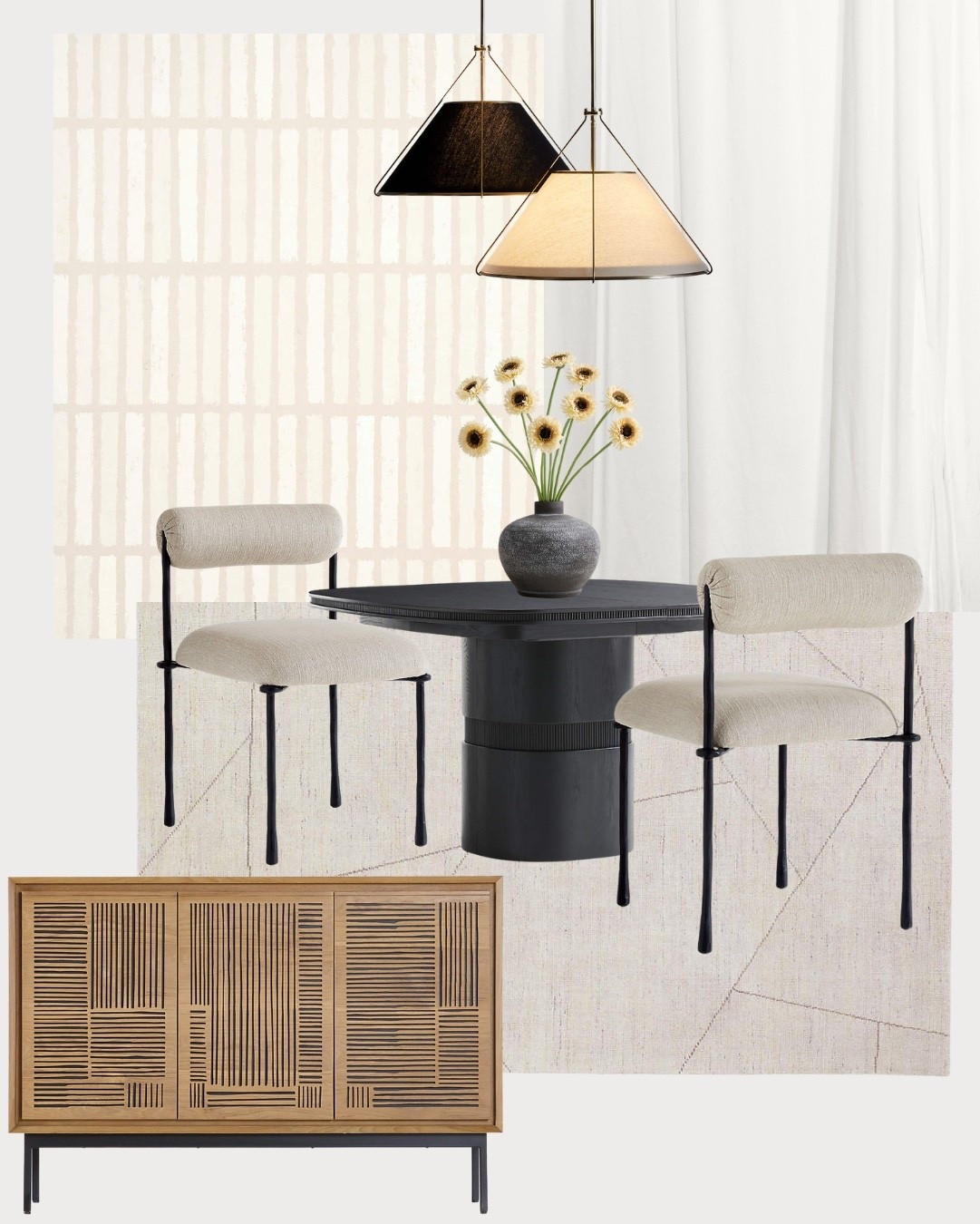 Dining room moadboard with Crate & Barrel👌🏼😉

 Interested in our interior design? (jessicaderasinteriordesign.com) to schedule a 30min free Discovery call! We’d love to design your home. 

#LTKStyleTip #LTKHome #LTKFamily