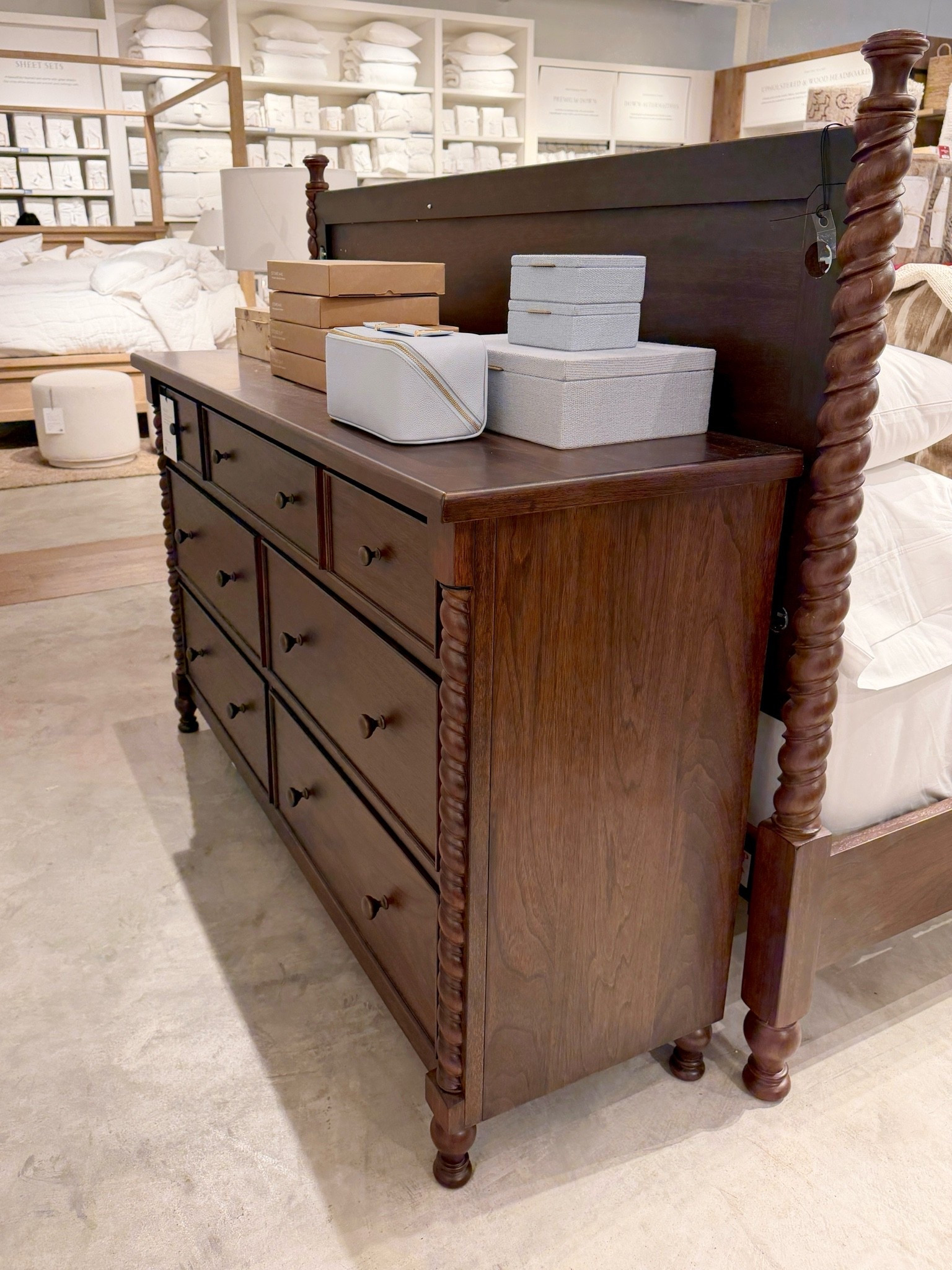 The new Barley Dresser from Pottery Barn pairs a rich Walnut Brown finish with classic detailing for a look that feels warm, refined, and made to last! 😍 It’s one of those forever pieces that instantly elevates a space. I’ve linked it, more from the Barley collection, and similar dresser styles in my LTK! 🤎✨ @potterybarn #dresser #bedroomfurniture #bedroomstorage

#LTKHome #LTKSaleAlert