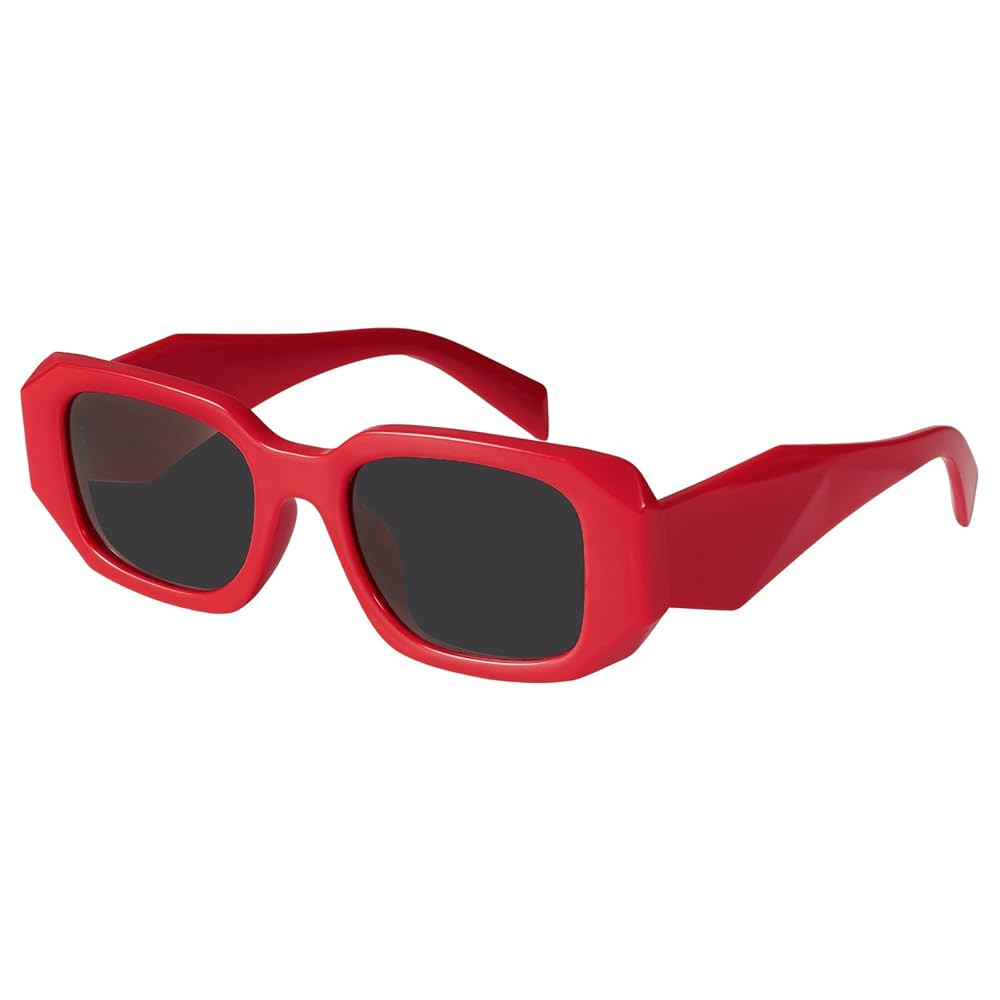 mosanana Trendy Rectangle Sunglasses for Women Men-Goulding | Amazon (US)