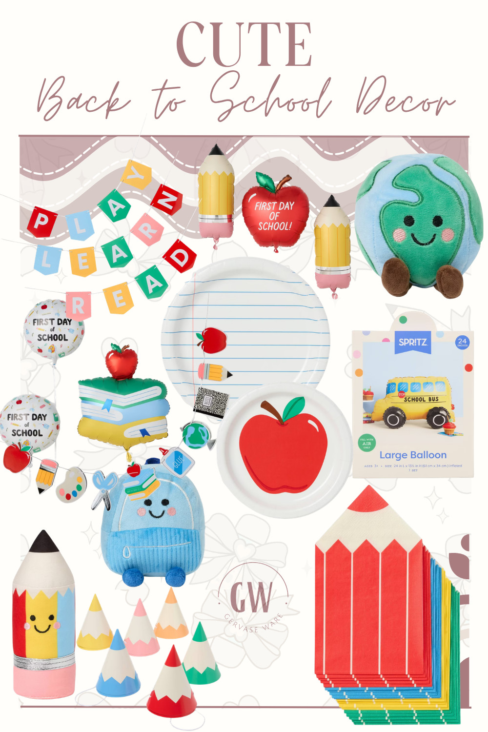 Cute back-to-school decor 🍎✨ These fun little touches make getting ready for a new school year even more exciting! 

 #LTKmomlife #LTKstorytime #LTKKids