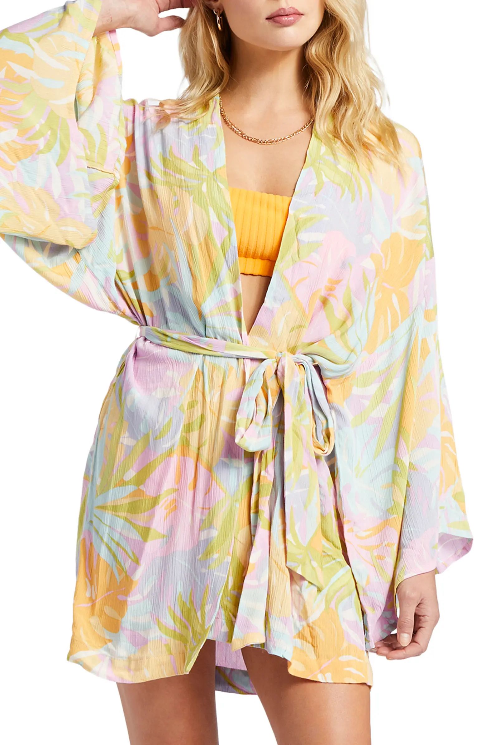 x Sun Chasers Loveland Floral Cover-Up Wrap | Nordstrom