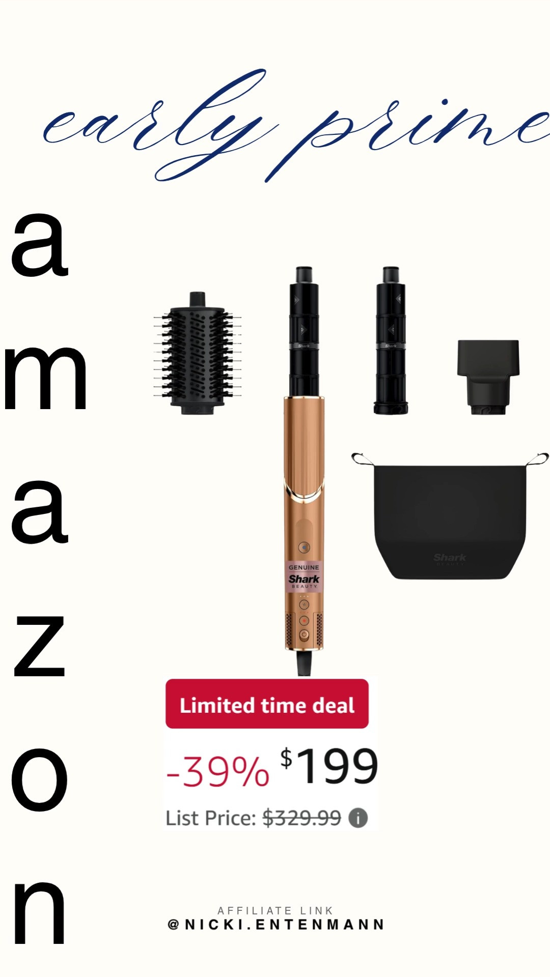 Shark FlexStyle Air Multi‑Styler and Drying System brings effortless styling with powerful airflow and versatile attachments. Create curls, waves, or sleek looks while keeping hair healthy and shiny every day. 💇‍♀️🌟🔌  

#SharkFlexStyle #HairStyler #MultiStyler #DryingSystem #HairTools #HairCare #StylingTools #SalonStyle #HealthyHair #BeautyEssentials 

 #LTKgrwm #LTKSaleAlert #LTKBeauty