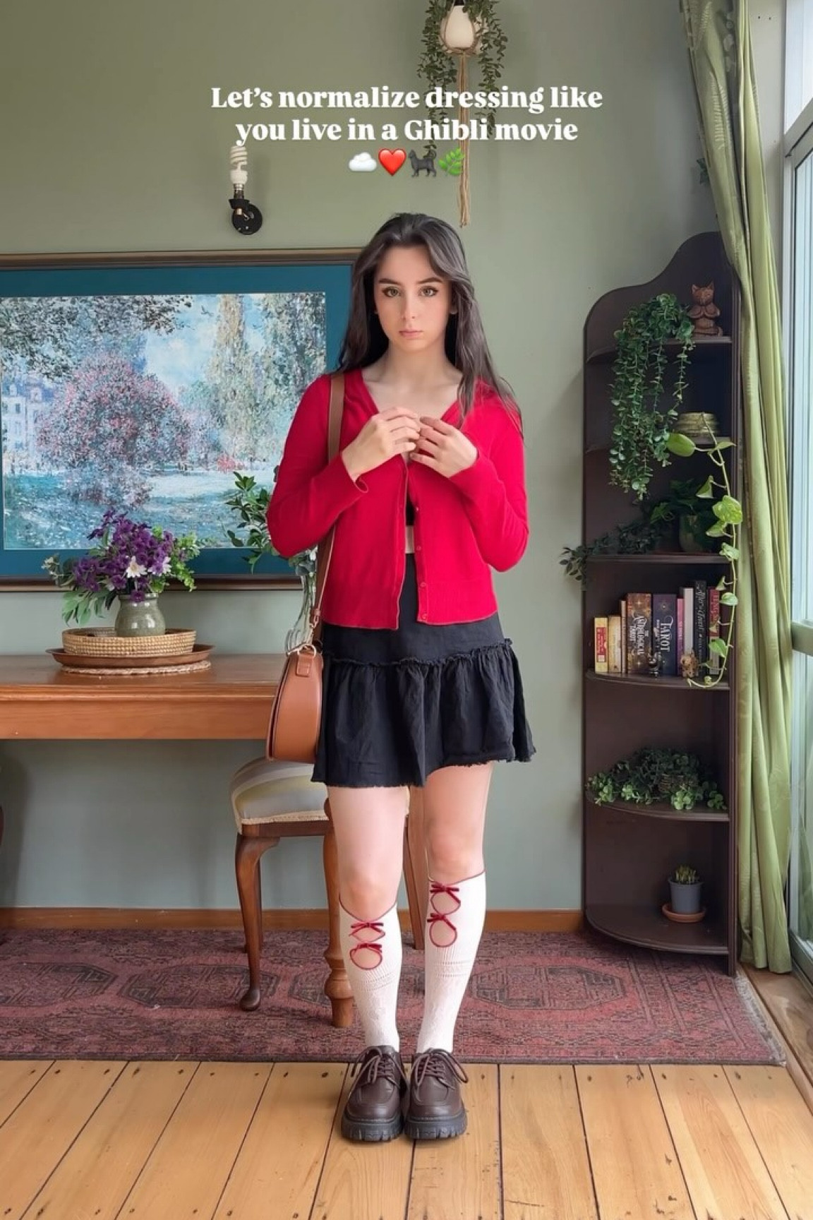 A cute Ghibli inspired fit ❤️🌿✨

Most clothes here were thrifted but I’ve linked the most similar pieces I can find 🫶🏻

Socks are from @moodymumu_ 
Dream bag is from @fableengland 

#outfit #outfitinspo #ghibli #style

#LTKFindsUnder100 #LTKStyleTip