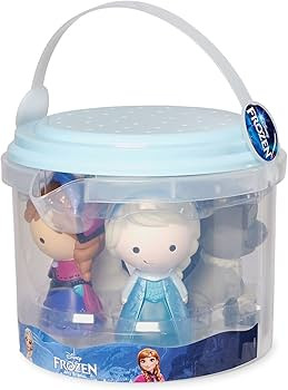 Disney Store Official Bath Set (Frozen) - Kids Bath Accessories with Beloved Disney Characters - Colorful and Fun Bath Time Essentials for Kids - Suitable for All Ages | Amazon (US)