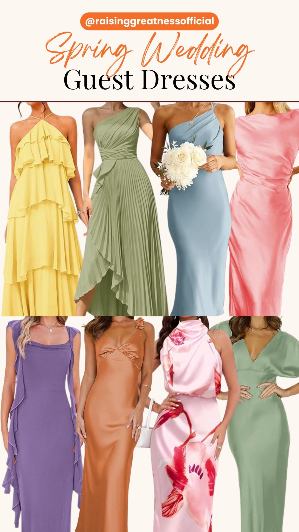 Find the perfect spring wedding guest dress with chic, elegant, and feminine styles that make you feel confident and beautiful. From flowy silhouettes and soft pastels to timeless midi and maxi dresses, these picks are perfect for outdoor ceremonies, garden weddings, and special celebrations this season.

#WeddingGuestDress #SpringWedding #SpringFashion #ChicStyle #WeddingOutfits #DressInspiration #AmazonFashionFinds #ElegantStyle #SpringOutfitIdeas #OccasionDress

#LTKSeasonal #LTKootd
