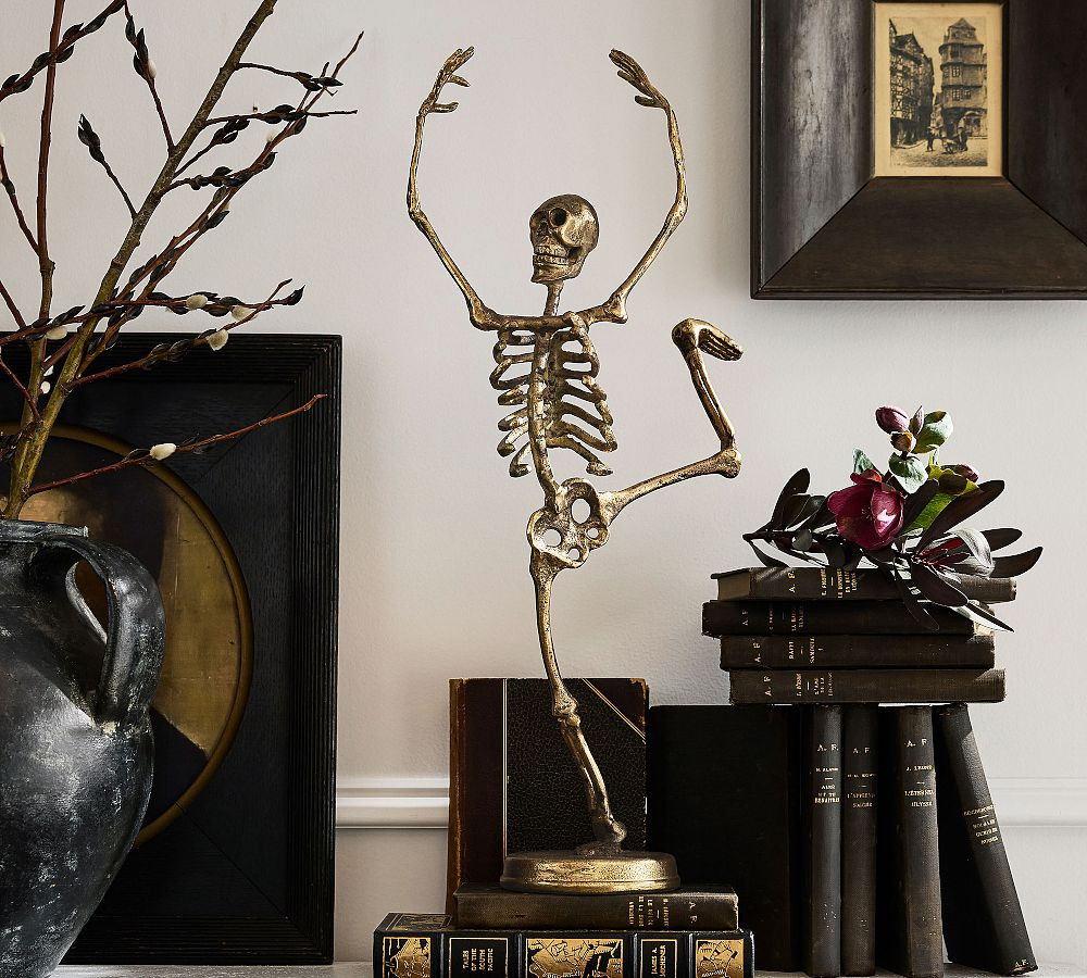 Brass Twirling Skeleton | Pottery Barn (US)