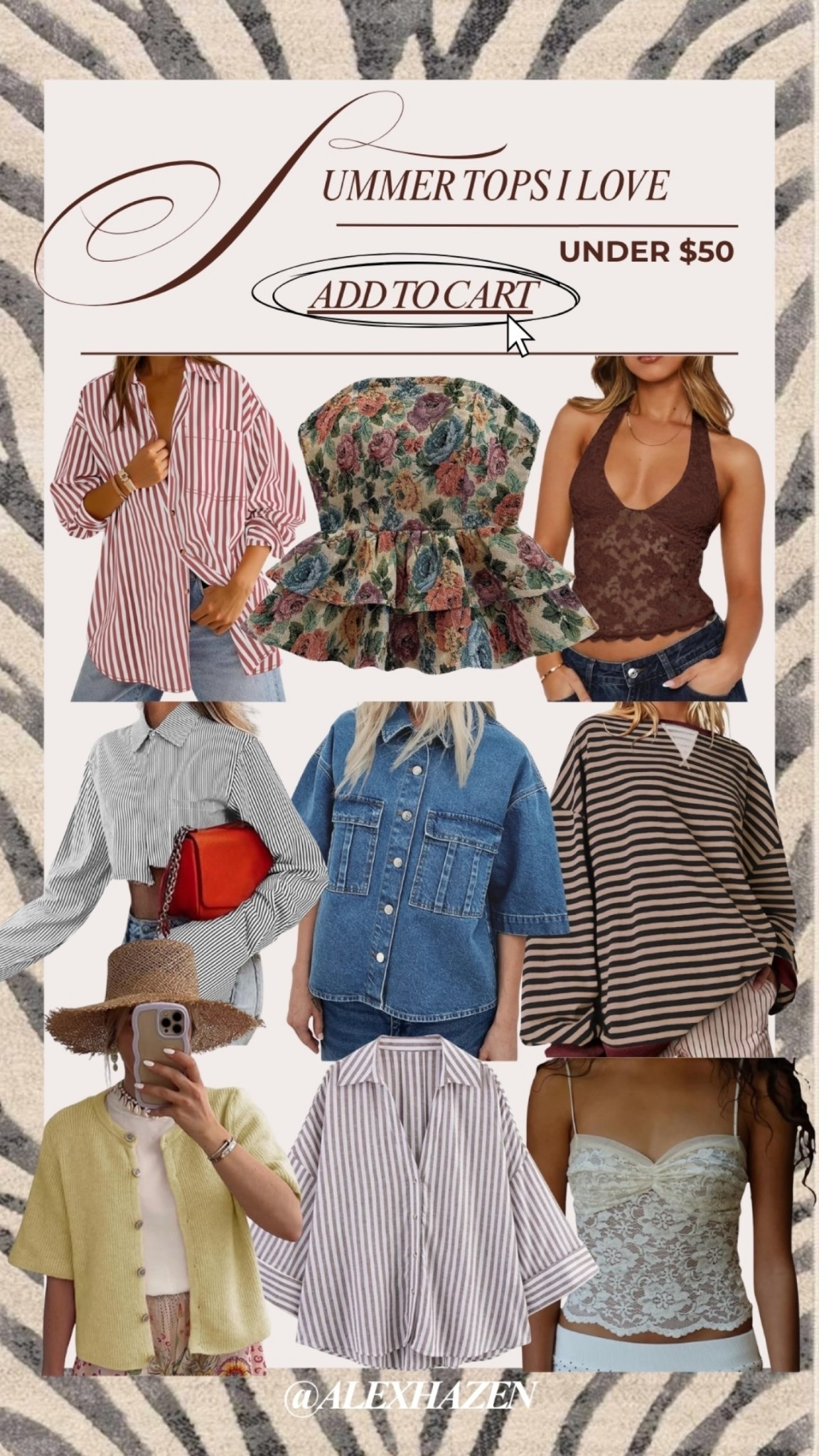 fun summer tops from amazon !! 