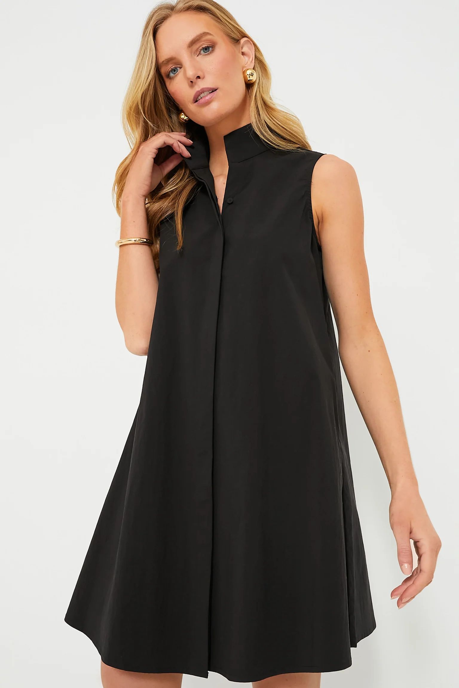 Black Sleeveless Charlie Dress | Tuckernuck (US)