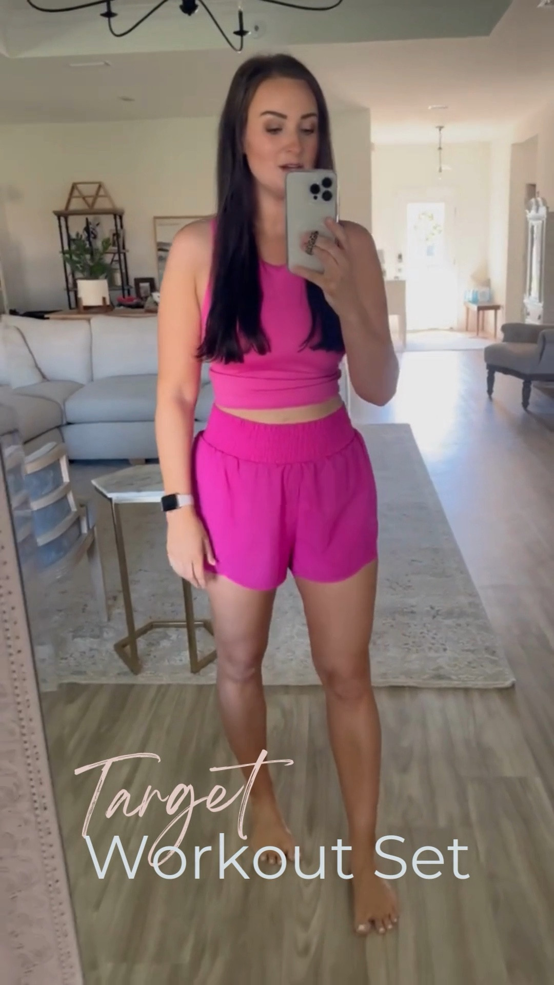My favorite affordable workout sets from Target!! I’m in a medium for both bra and shorts. 

The shorts are so comfortable, lightweight, and come in six different colors. 

I’m obsessed with the muscle cropped sports bra. It’s hard to find something that I feel supported and has enough coverage, but this top ticks all the boxes ✅

#targetstyle #athleisure #outfit #gym #homegym 

#LTKFitness #LTKstyletip #LTKFind