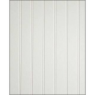 3/16 in. x 4 ft. x 8 ft. White MDF Truebead Wainscot Panel 10048619 | The Home Depot