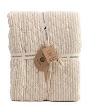 Cotton Striped Quilt | TJ Maxx