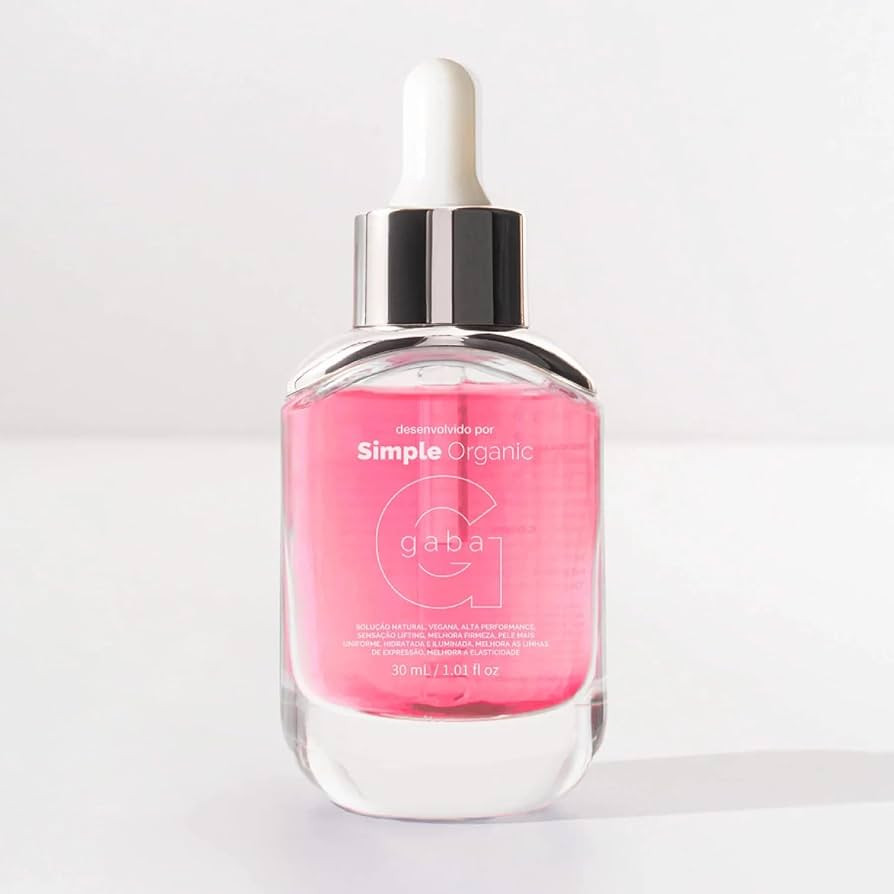 Sérum Redutor de Linhas GABA Simple Organic 30ml | Amazon (BR)