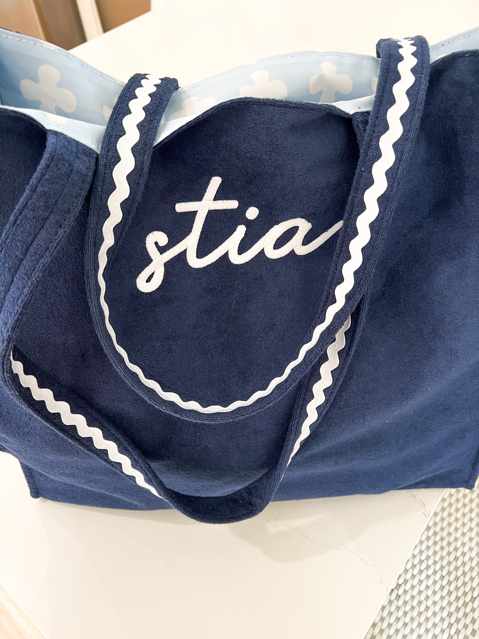 Summer tote bag ☀️ #weezietowels 

#LTKtravel #LTKSeasonal #LTKswim