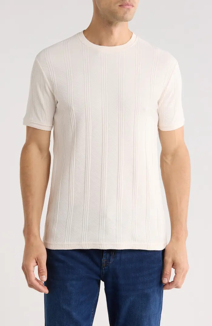 DENIM AND FLOWER Textured Knit T-Shirt | Nordstromrack | Nordstrom Rack